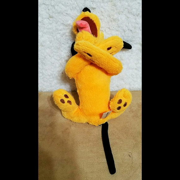Vintage Disney Parks Authentic Plush Pluto Toy Dog - Picture 8 of 11